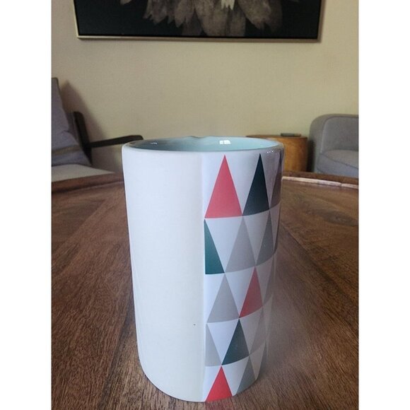 2017 Starbucks Holiday Christmas Tree Triangle Coffee Cup Tea Mug 12oz - Picture 4 of 8